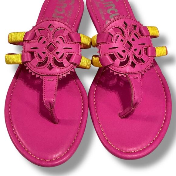 Circus by Sam Edelman Canyon Pink Slip On Thong Sandals Flip Flops - Picture 6 of 10